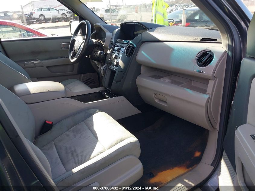 2013 HONDA PILOT LX - 5FNYF4H28DB050439
