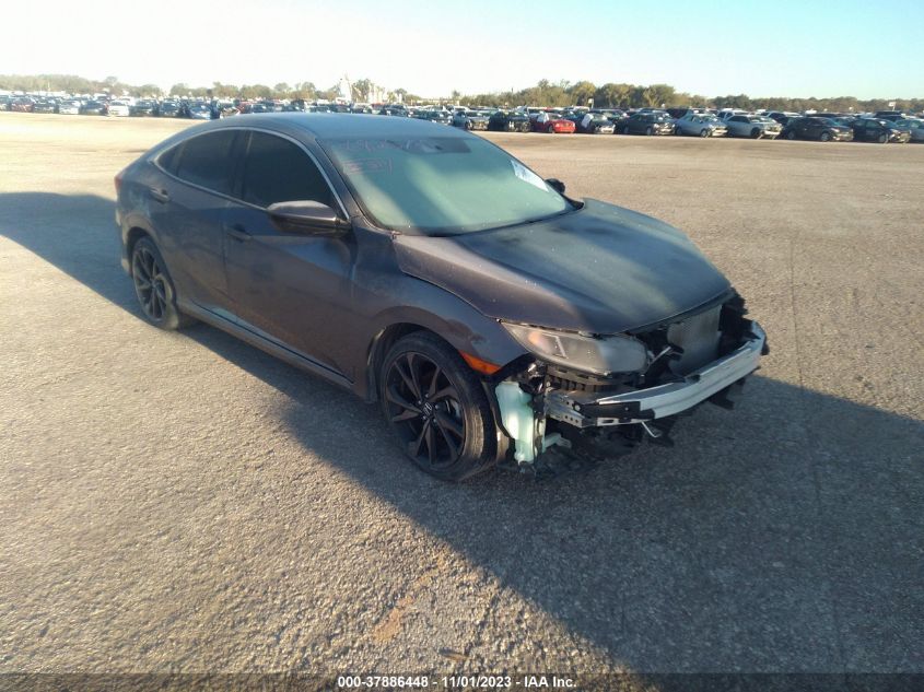 2020 HONDA CIVIC SEDAN SPORT - 19XFC2F83LE020250