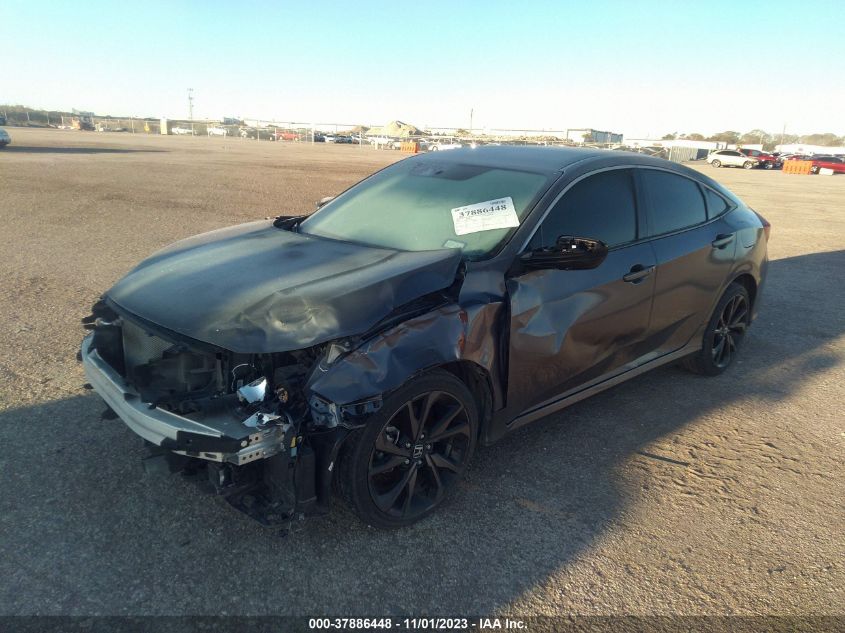 2020 HONDA CIVIC SEDAN SPORT - 19XFC2F83LE020250