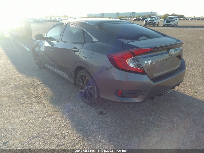 2020 HONDA CIVIC SEDAN SPORT - 19XFC2F83LE020250