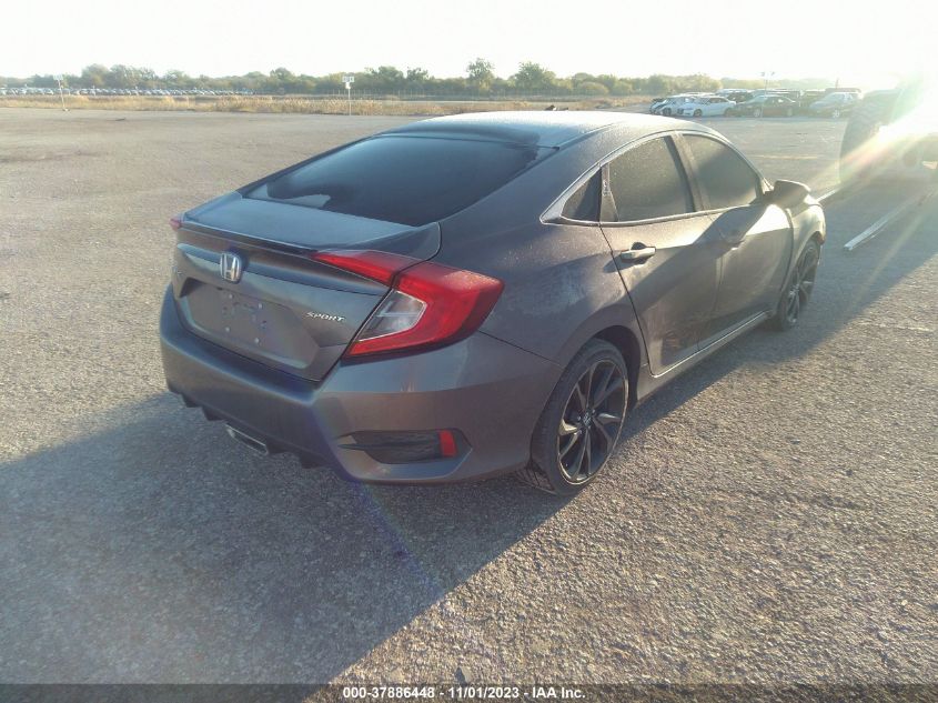 2020 HONDA CIVIC SEDAN SPORT - 19XFC2F83LE020250