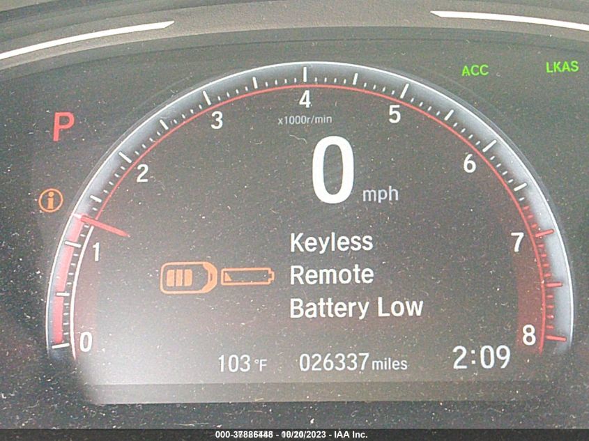 2020 HONDA CIVIC SEDAN SPORT - 19XFC2F83LE020250