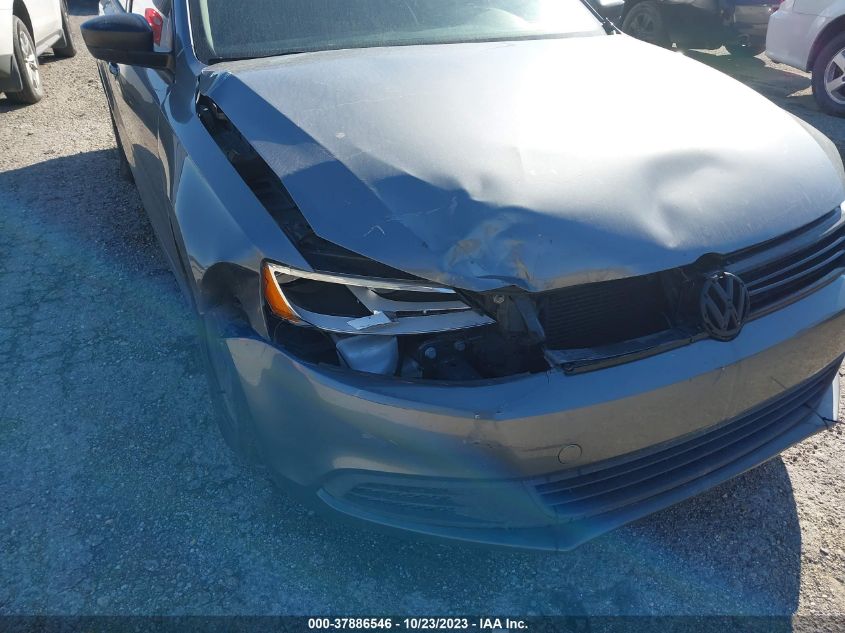 2014 VOLKSWAGEN JETTA SEDAN S - 3VW2K7AJ2EM406172