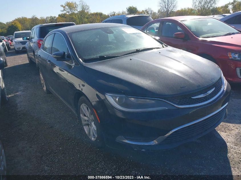 2015 CHRYSLER 200 LIMITED - 1C3CCCAB2FN758394