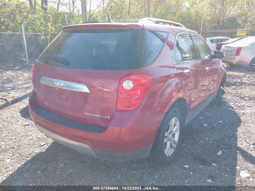 2013 CHEVROLET EQUINOX LTZ - 1GNALFEK8DZ130593