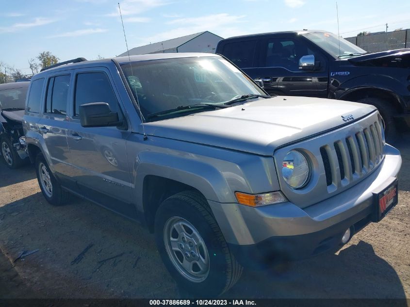 2016 JEEP PATRIOT SPORT - 1C4NJRBB9GD646257