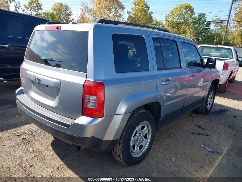 2016 JEEP PATRIOT SPORT - 1C4NJRBB9GD646257