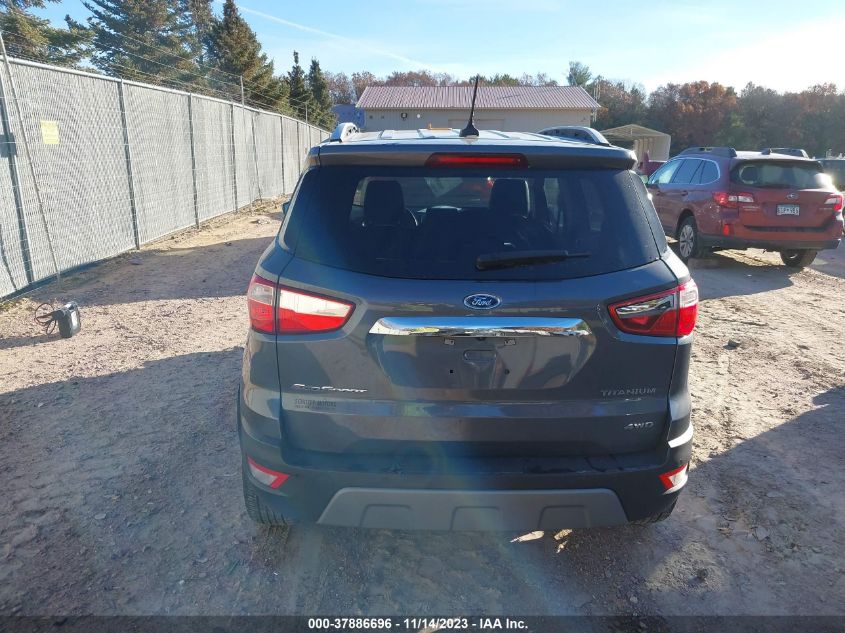 2018 FORD ECOSPORT TITANIUM - MAJ6P1WL3JC247113