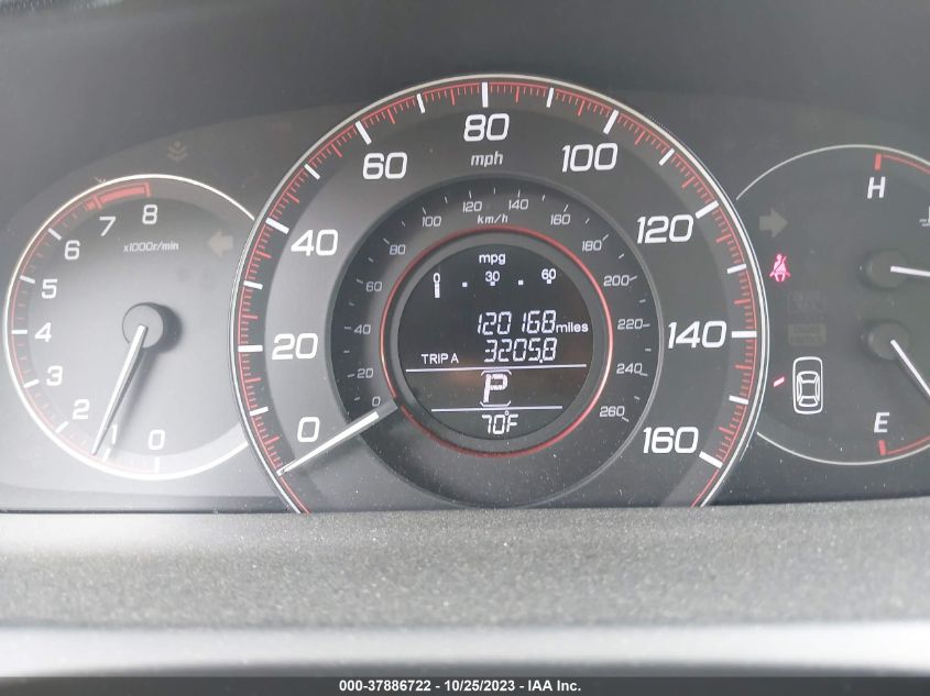2013 HONDA ACCORD EX-L V-6 - 1HGCT2B89DA003323