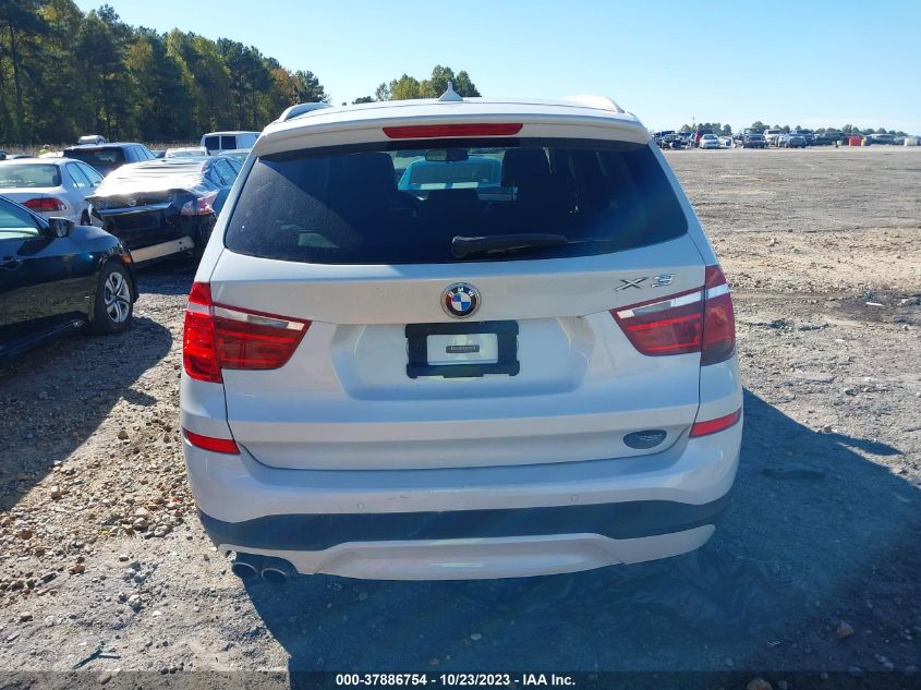 2016 BMW X3 XDRIVE28I - 5UXWX9C58G0D73977