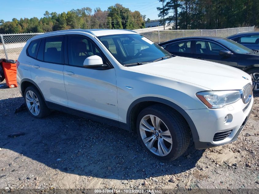 2016 BMW X3 XDRIVE28I - 5UXWX9C58G0D73977