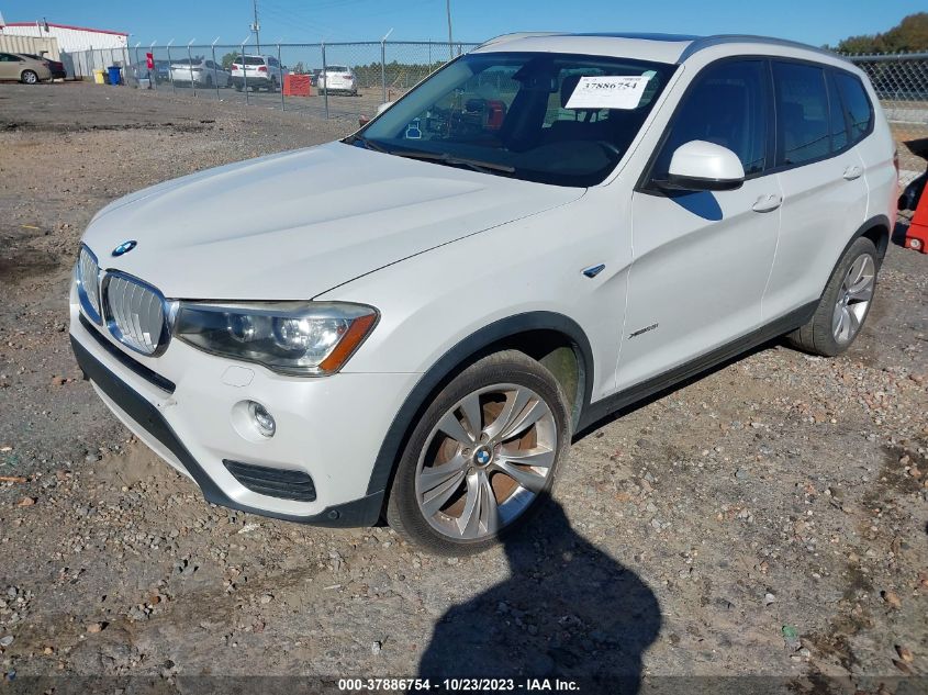 2016 BMW X3 XDRIVE28I - 5UXWX9C58G0D73977