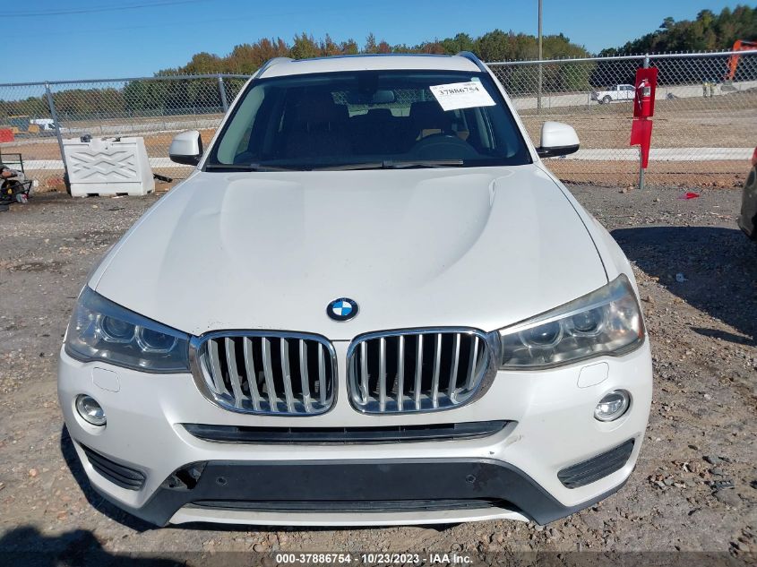 2016 BMW X3 XDRIVE28I - 5UXWX9C58G0D73977