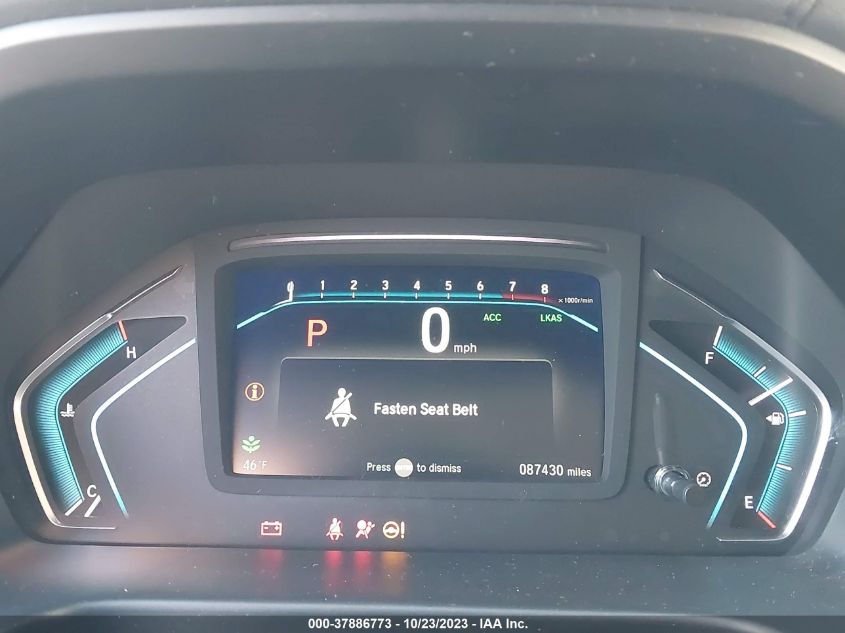VIN 5FNRL6H92JB052270 2018 HONDA ODYSSEY ELITE