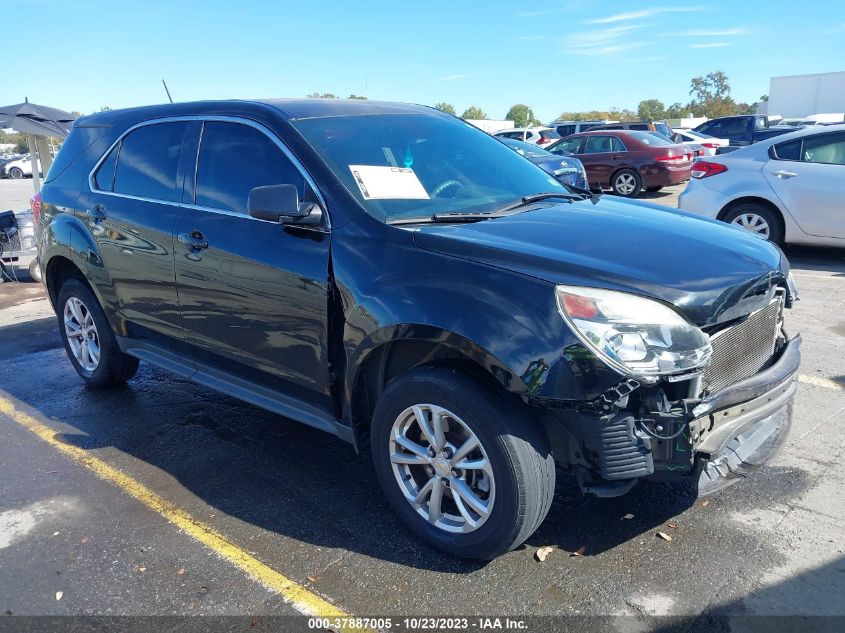 2016 CHEVROLET EQUINOX LS - 2GNFLEEK2G6323886