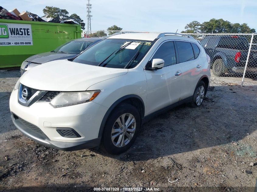 2016 NISSAN ROGUE SV - KNMAT2MT0GP604466