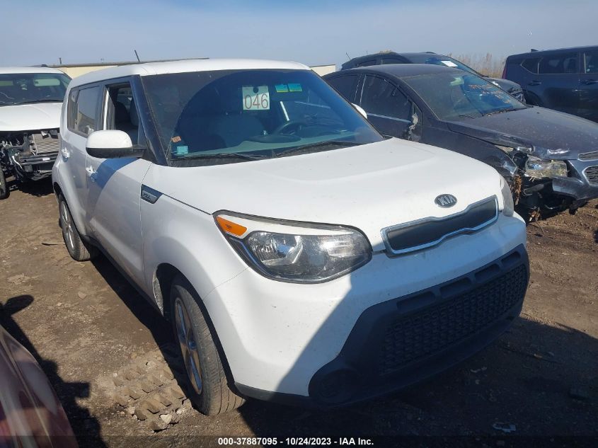 2015 KIA SOUL BASE - KNDJN2A21F7222449