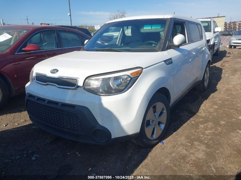 2015 KIA SOUL BASE - KNDJN2A21F7222449