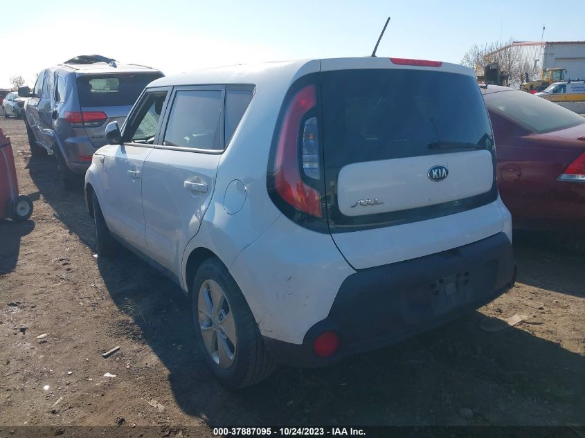 2015 KIA SOUL BASE - KNDJN2A21F7222449