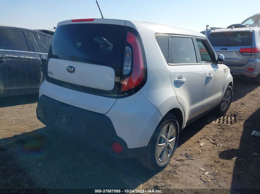 2015 KIA SOUL BASE - KNDJN2A21F7222449