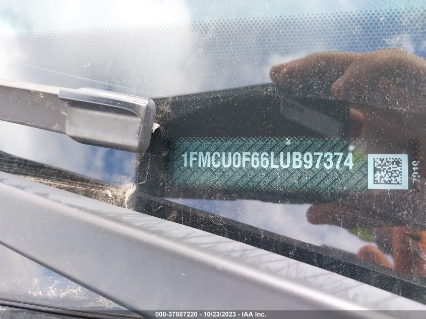 2020 FORD ESCAPE S - 1FMCU0F66LUB97374