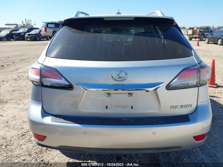 2013 LEXUS RX 350 - 2T2ZK1BA3DC098574