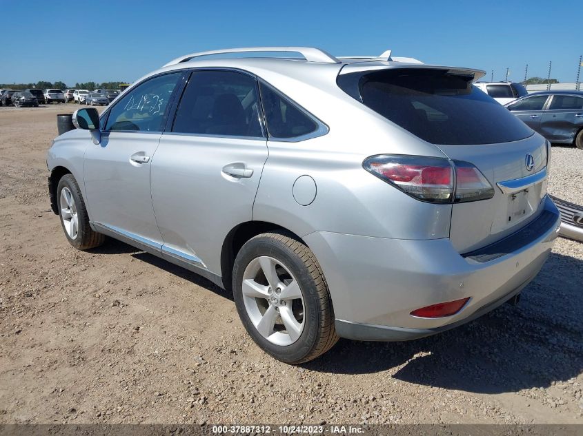 2013 LEXUS RX 350 - 2T2ZK1BA3DC098574