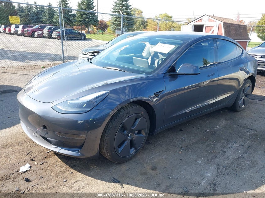 VIN 5YJ3E1EB4PF628752 2023 TESLA MODEL 3
