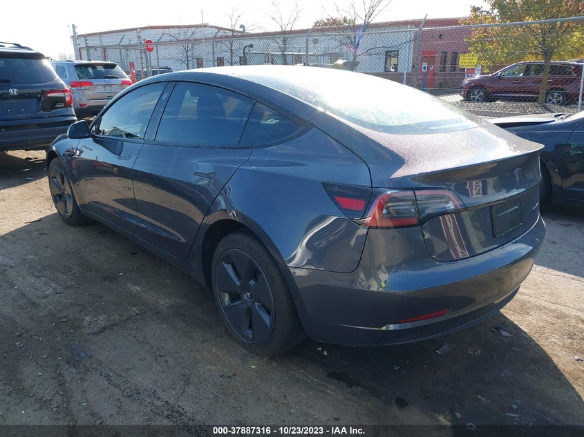 VIN 5YJ3E1EB4PF628752 2023 TESLA MODEL 3