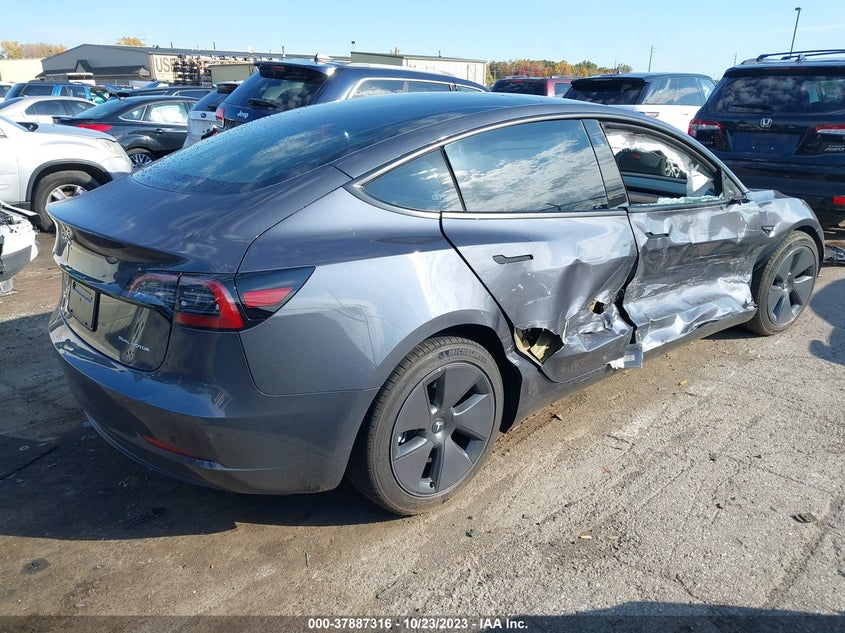 VIN 5YJ3E1EB4PF628752 2023 TESLA MODEL 3