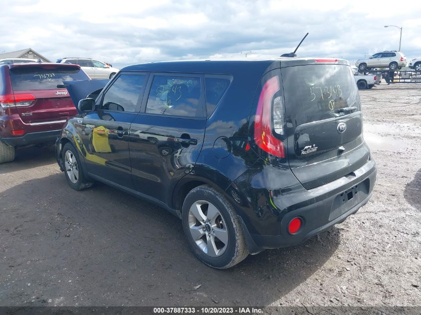 2018 KIA SOUL BASE - KNDJN2A2XJ7573143
