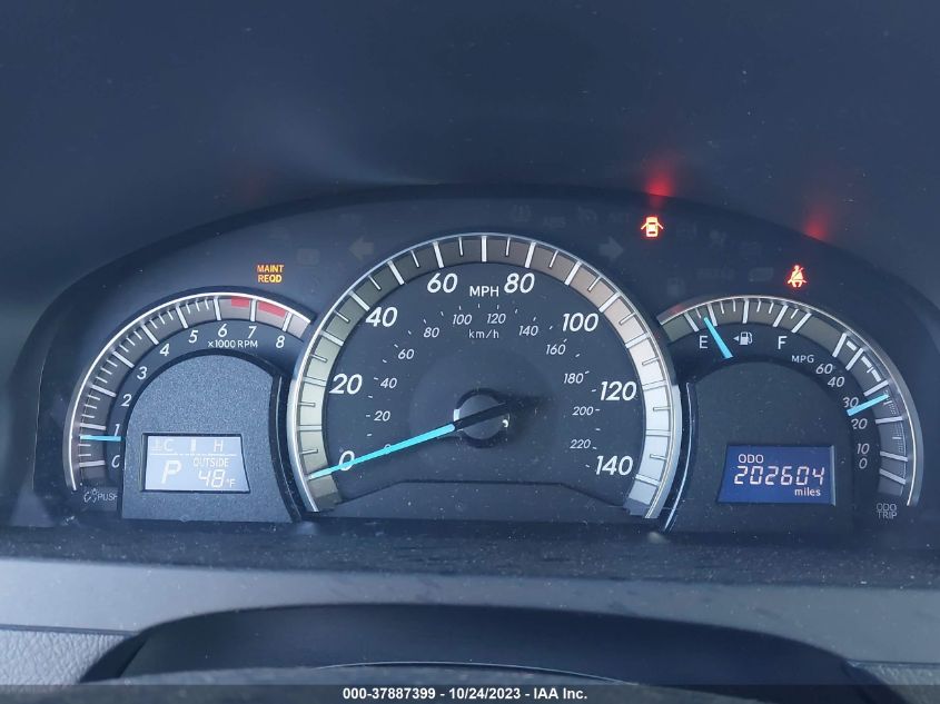 2013 TOYOTA CAMRY L/LE/SE/XLE - 4T1BF1FK4DU704198
