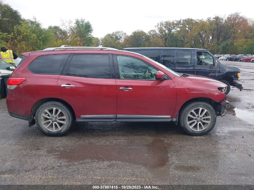 2013 NISSAN PATHFINDER SL - 5N1AR2MM1DC604739