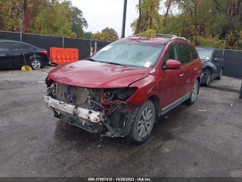 2013 NISSAN PATHFINDER SL - 5N1AR2MM1DC604739