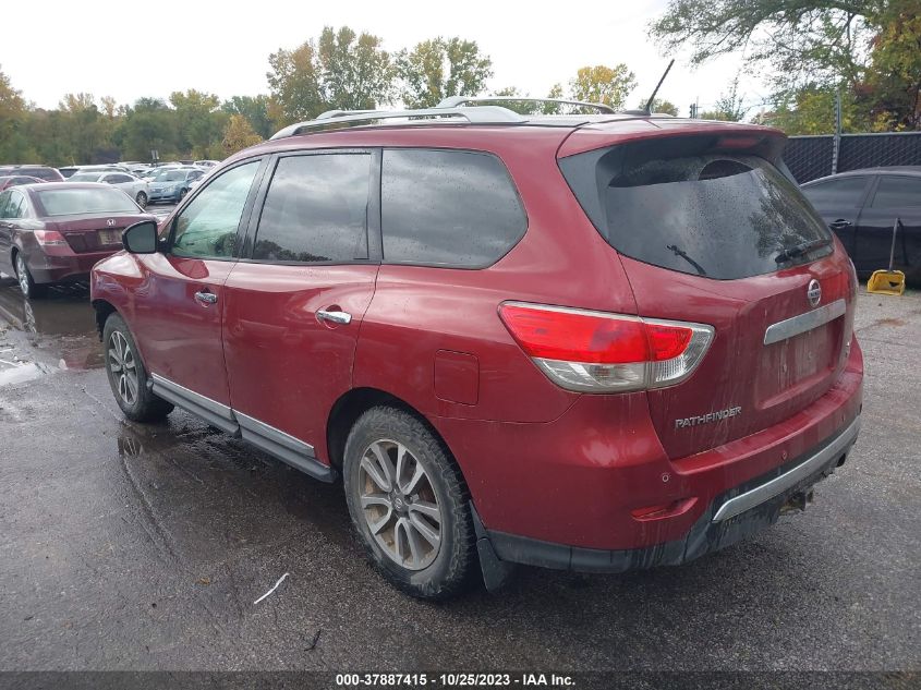 2013 NISSAN PATHFINDER SL - 5N1AR2MM1DC604739