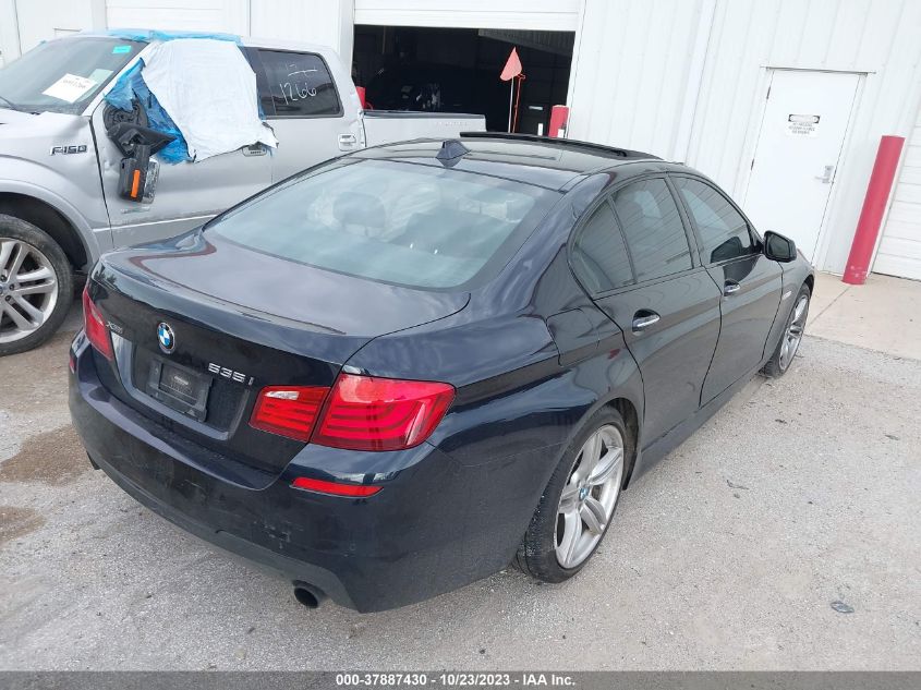 2013 BMW 5 SERIES 535I XDRIVE - WBAFU7C55DDU68820