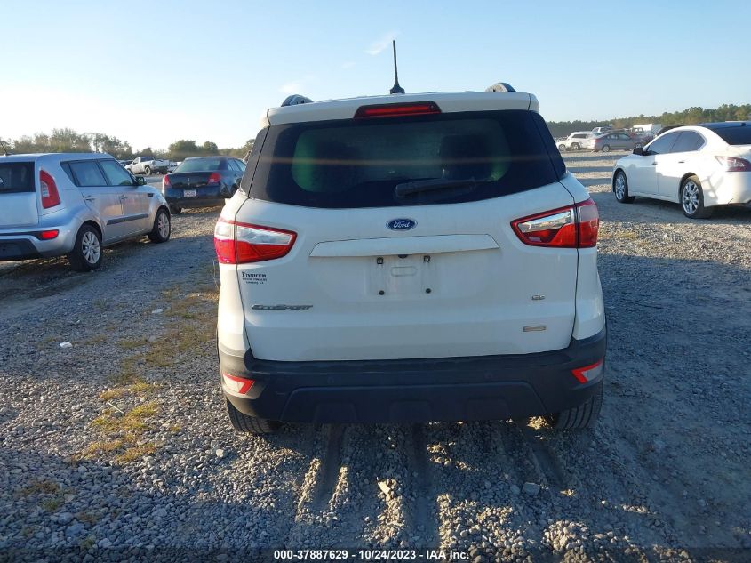 2018 FORD ECOSPORT SE - MAJ3P1TE6JC203180
