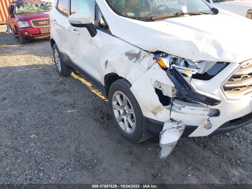 2018 FORD ECOSPORT SE - MAJ3P1TE6JC203180