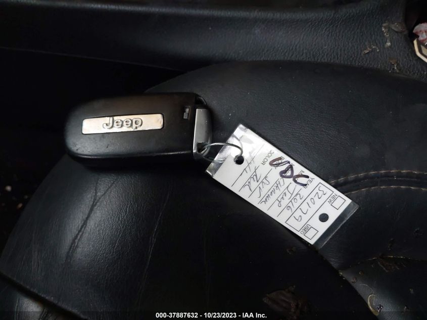 2016 JEEP CHEROKEE LIMITED - 1C4PJLDB8GW320179