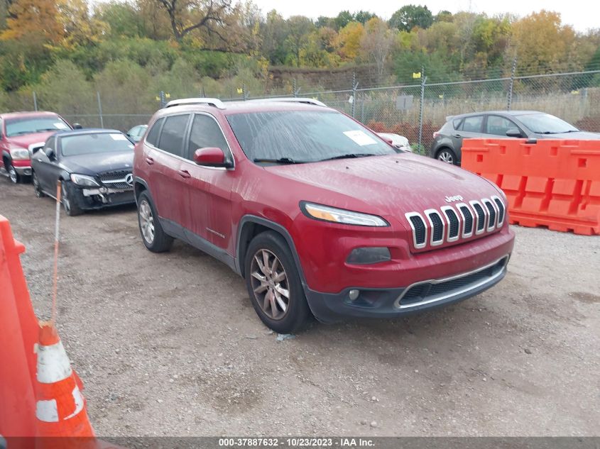 2016 JEEP CHEROKEE LIMITED - 1C4PJLDB8GW320179