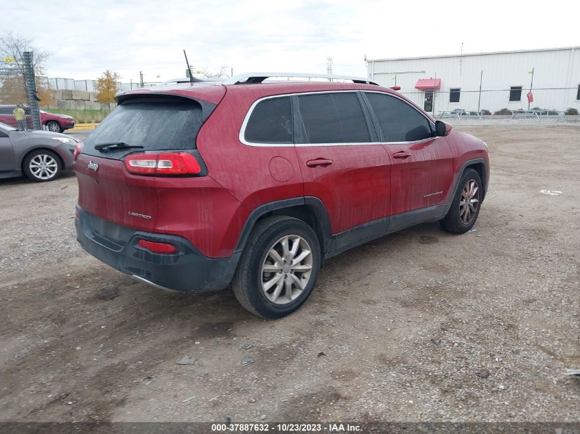 2016 JEEP CHEROKEE LIMITED - 1C4PJLDB8GW320179