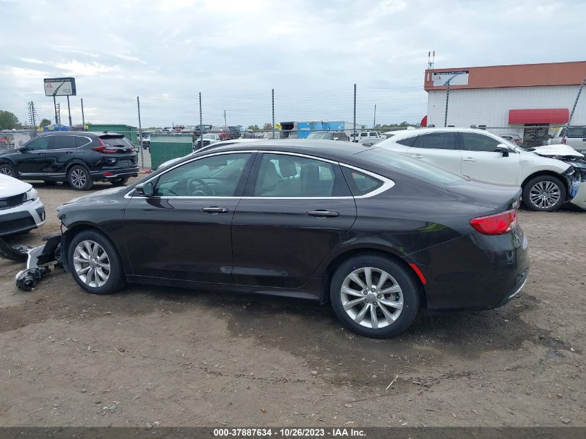2015 CHRYSLER 200 C - 1C3CCCCB9FN610126