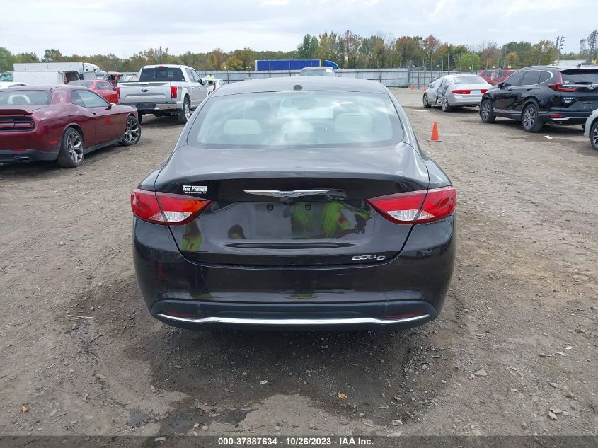 2015 CHRYSLER 200 C - 1C3CCCCB9FN610126