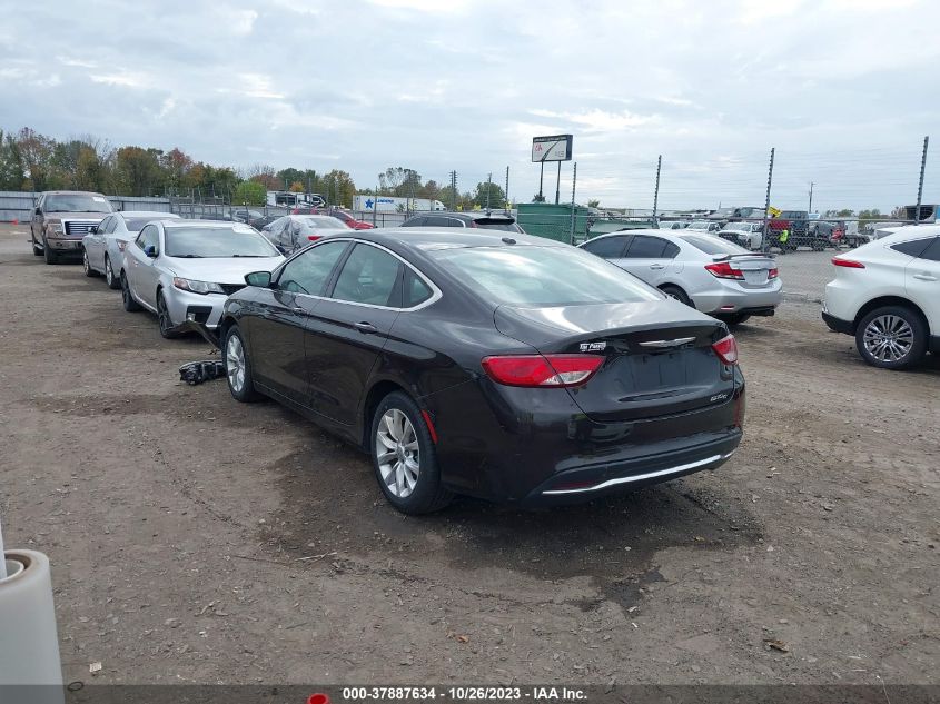 2015 CHRYSLER 200 C - 1C3CCCCB9FN610126