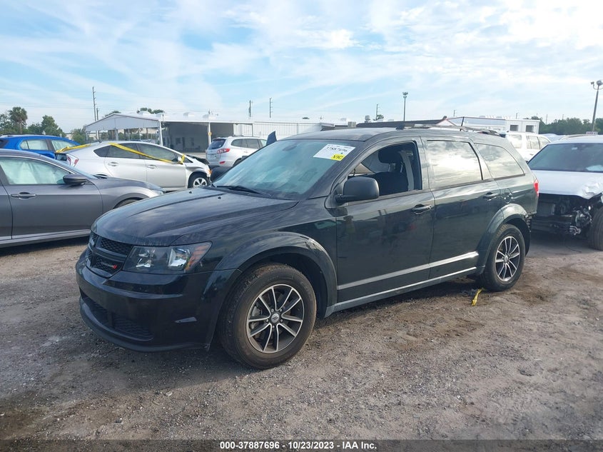 VIN 3C4PDCAB9JT498479 2018 DODGE JOURNEY SE