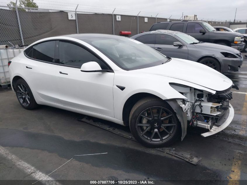 2021 TESLA MODEL 3 - 5YJ3E1EA2MF054008