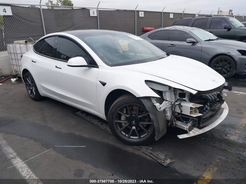 2021 TESLA MODEL 3 - 5YJ3E1EA2MF054008