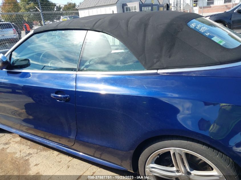 2013 AUDI S5 PREMIUM PLUS - WAUCGAFHXDN003912