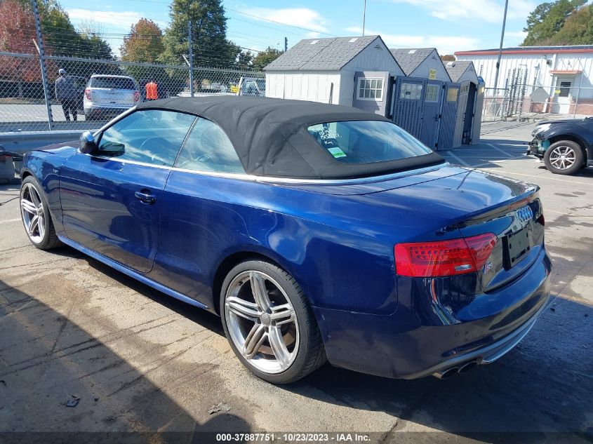 2013 AUDI S5 PREMIUM PLUS - WAUCGAFHXDN003912