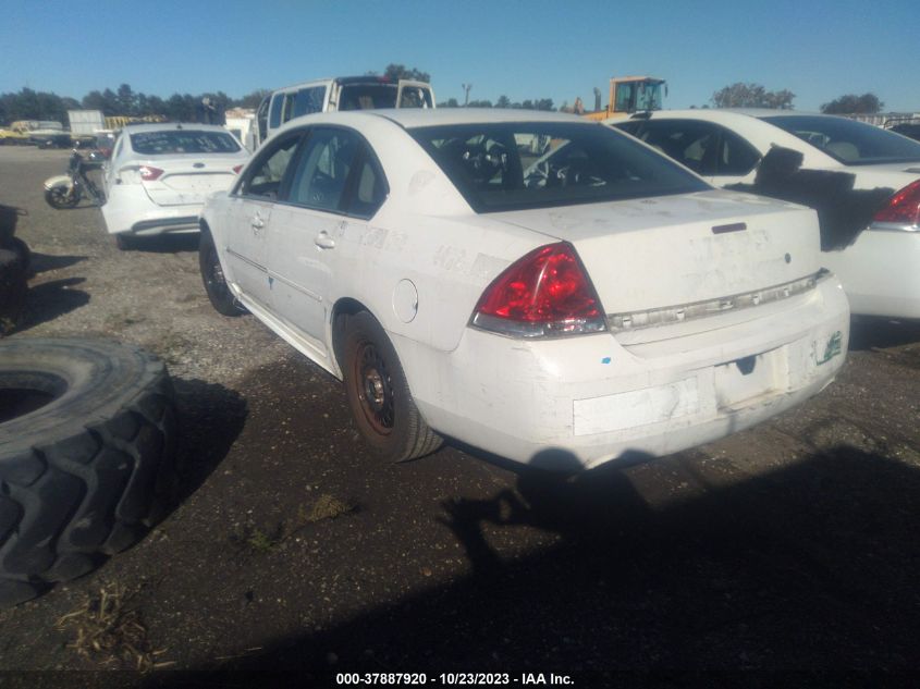 2013 CHEVROLET IMPALA POLICE 2G1WD5E34D1225281
